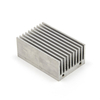 Industrial Sandblast Aluminium Channel Profiles Silver for Heat Sinks Profiles