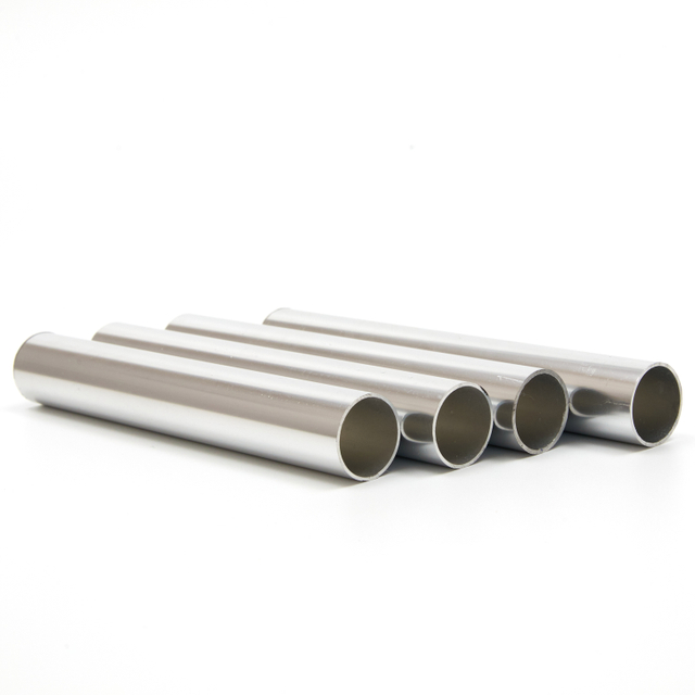 6063 Silvery Anodized Profile Aluminum Hollow Profiles