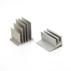 Industrial Sandblast Aluminium Channel Profiles Silver for Heat Sinks Profiles