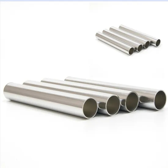 Anodized Industry Parts Silvery Aluminum Tube