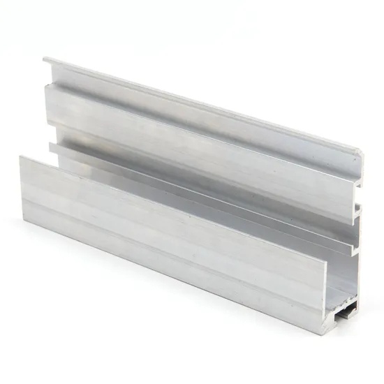 Silvery Black Anodized Frame Aluminum Extrusion
