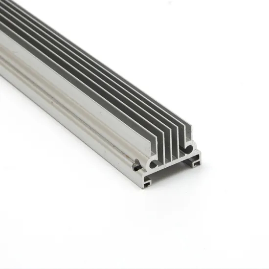 High-Quality 6063 T5 Silver LED Heatsink Aluminum Profile