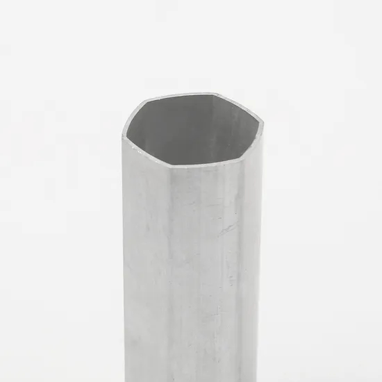 Dia 25 Indudtry Silver White Aluminium Extrusion Profile