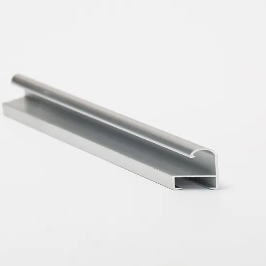 6063 T5 Custom CNC Machining Industrial Track Profile Aluminum Profile