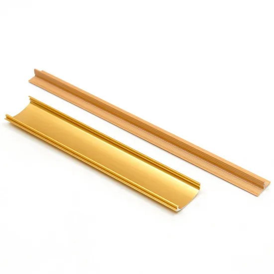 6063 T5 / T8 OEM Anodized Shell Aluminum Extrusion Profile