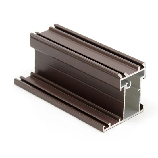 60, 90 Thermal Insulation Wood Finish Door/Window Aluminum Extrusion Profile