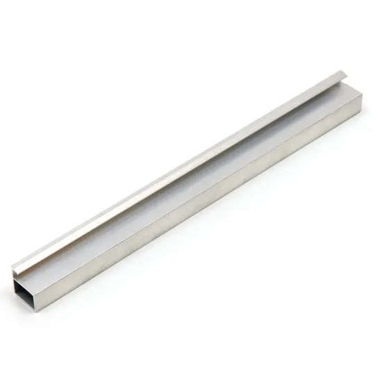 Industrial Custom Aluminum Extrusions Heat Insulation Anodized Oval Aluminum Tube