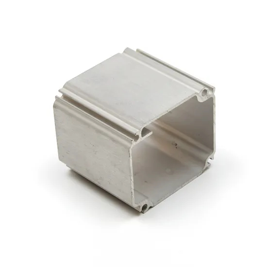 Silvery Anodized Shapes Profiles for Industry Extrusion Aluminum Parts